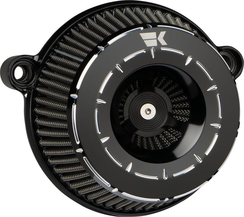 Khrome Werks Instigator Air Cleaner - Mesh, Each - Black for Harley-Davidson Touring, Softail, Dyna & Trike 2017-2024