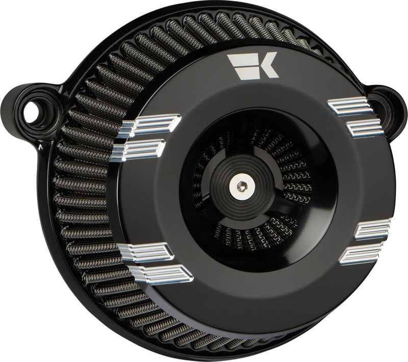 Khrome Werks Instigator Air Cleaner - Mesh, Each - Black for Harley-Davidson Touring, Softail, Dyna & Trike 2007-2017