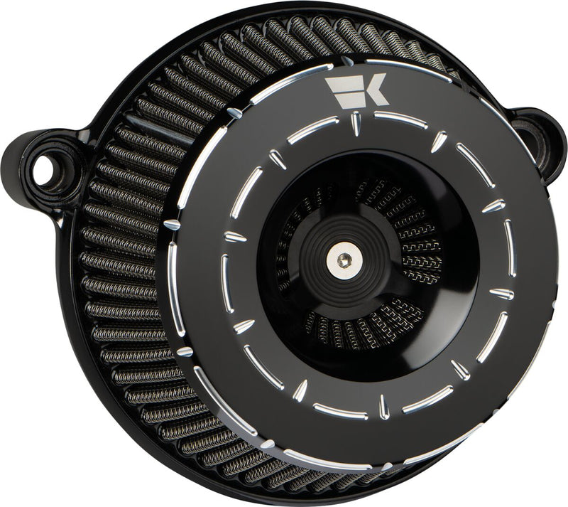 Khrome Werks Instigator Air Cleaner - Mesh, Each - Black for Harley-Davidson Touring, Softail, Dyna & Trike 2007-2017