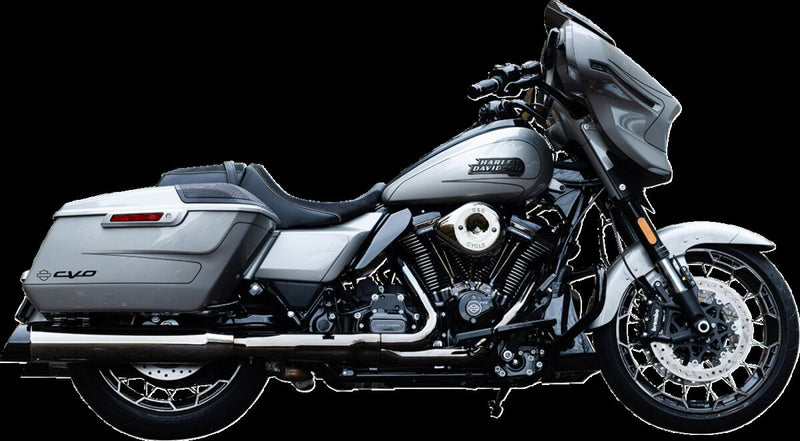 S&S Cycle Stealth Air Cleaner Kit for 2023-2025 Harley-Davidson Chrome Lava Chrome Silver Polymer