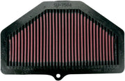 K & N OE Replacement High-Flow Air Filter for 2004-2005 SUZUKI GSX-R Black Red