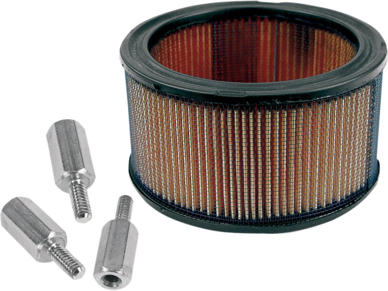 S&S Cycle High Flow Air Filter and Adaptor Kit #17-0045