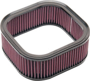 K & N Replacement High-Flow Air Filter for 2002-2017 Harley-Davidson Red