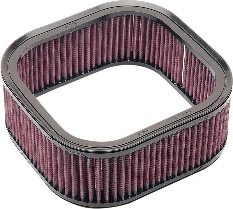 K & N Replacement High-Flow Air Filter for 2002-2017 Harley-Davidson Red #HD-1102
