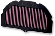 K & N OE Replacement High-Flow Air Filter for 2005-2008 SUZUKI GSX-R 1000 Black Red #SU-1005