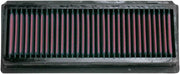 K & N OE Replacement High-Flow Air Filter for 2005-2006 KAWASAKI ZX-6 R Black Red #KA-6005