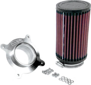 K & N High-Flow Air Filter for 2006-2025 YAMAHA YFM 700 Black Red #YA-7006
