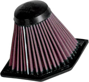 K & N OE Replacement High-Flow Air Filter for 2005-2016 BMW Black Red #BM-1205