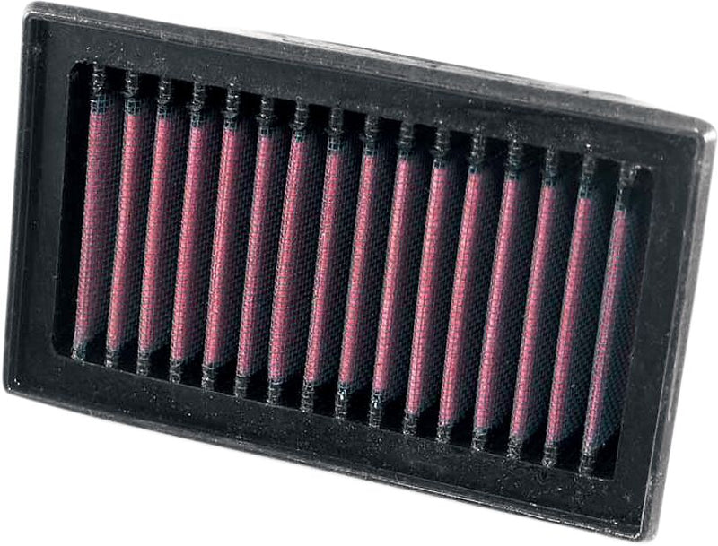 K & N OE Replacement High-Flow Air Filter Black Red #BM-8006