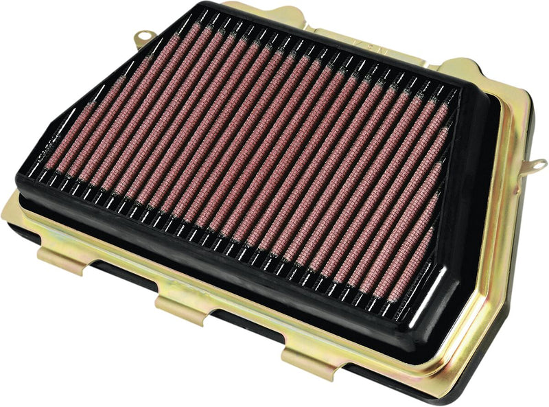 K & N OE Replacement High-Flow Air Filter for 2008-2016 HONDA CBR 1000 RR Black Gold Red #HA-1008