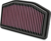 K & N OE Replacement High-Flow Air Filter for 2009-2014 YAMAHA YZF-R1 1000 Black Red