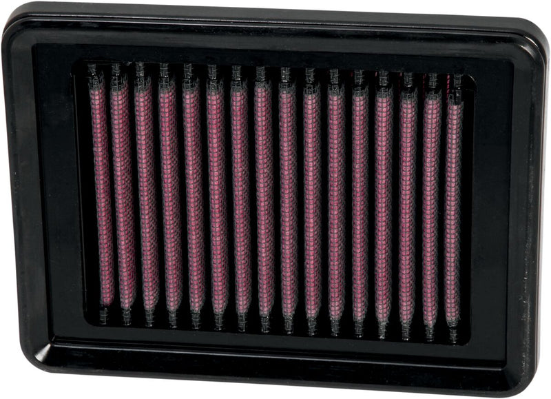 K & N OE Replacement High-Flow Air Filter for 2008-2018 YAMAHA Black Red #YA-5008