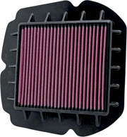 K & N OE Replacement High-Flow Air Filter for 1999-2026 SUZUKI Black Red #SU-6509