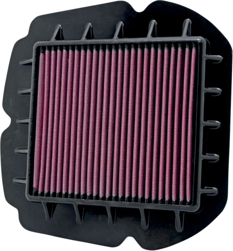K & N OE Replacement High-Flow Air Filter for 1999-2026 SUZUKI Black Red #SU-6509