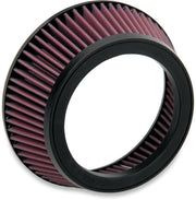 Replacement Air Filter for La Choppers/Affliction Air Cleaners Black Red Push-In