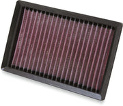 K & N Sportbike Race-Spec High-Flow Air Filter for 2010-2020 BMW S 1000 Air Filter Race Specific Black Red #BM-1010R