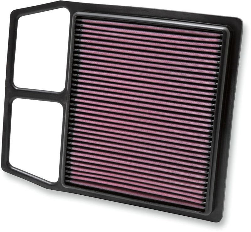 K & N OE Replacement High-Flow Air Filter Black Red