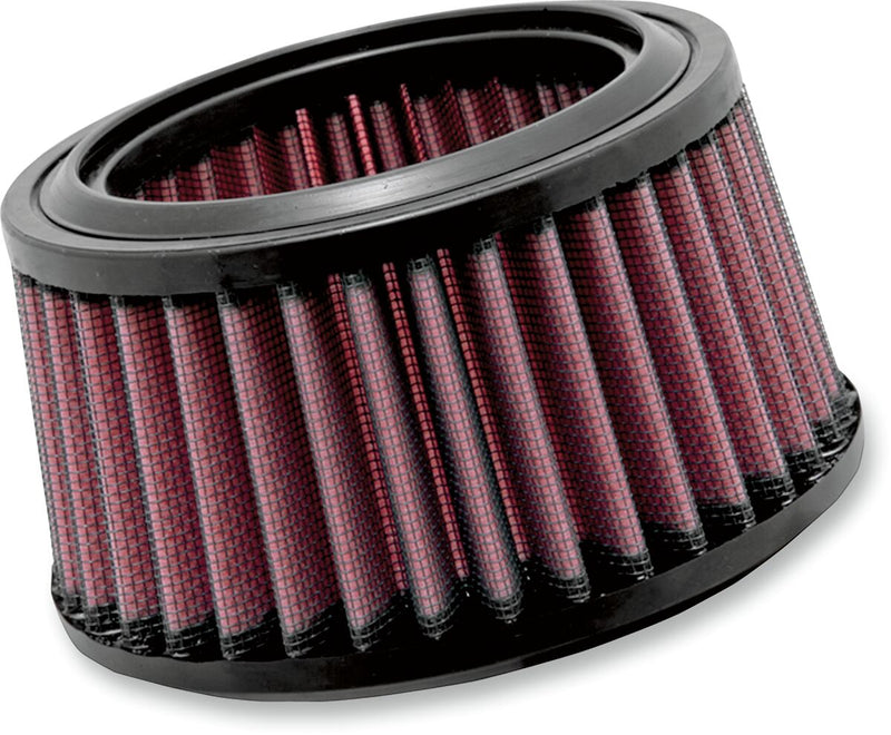 K & N High-Flow Air Filter for 2008-2024 ROYAL ENFIELD Black Red Rubber #RO-5010