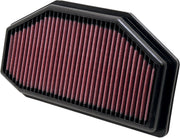 K & N OE Replacement High-Flow Air Filter for 2011-2016 TRIUMPH SPEED TRIPLE 1050 Black Red #TB-1011