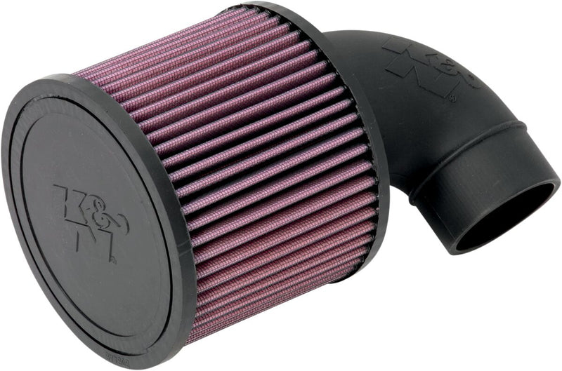 K & N High-Flow Air Filter for 2009-2022 CAN AM (BRP) Black Red