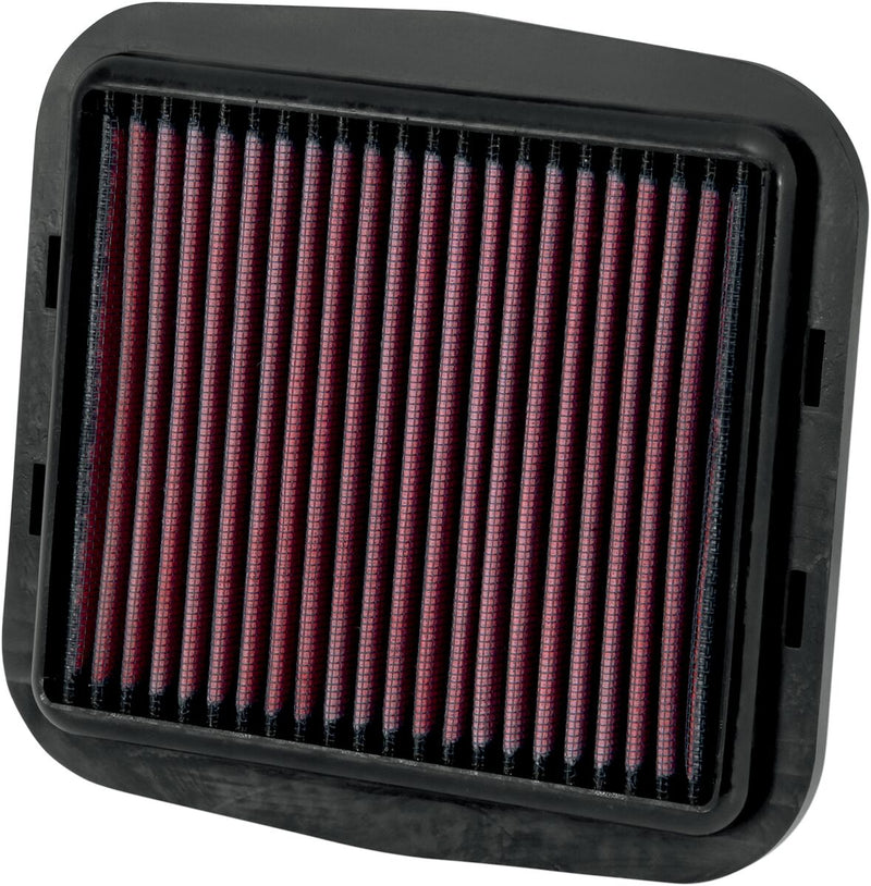 K & N OE Replacement High-Flow Air Filter for 2012-2024 DUCATI Black Red #DU-1112