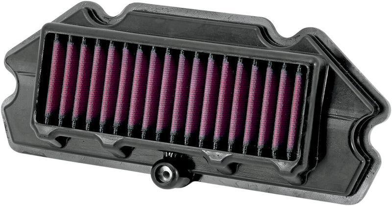 K & N OE Replacement High-Flow Air Filter for 2012-2016 KAWASAKI Black Red #KA-6512