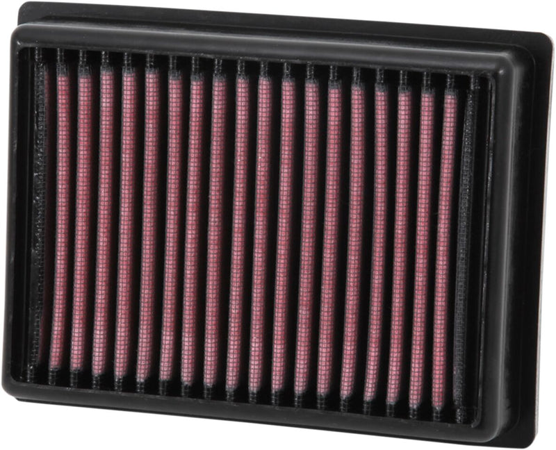 K & N OE Replacement High-Flow Air Filter Black Red #KT-1113