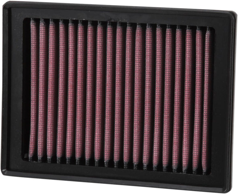 K & N OE Replacement High-Flow Air Filter Black Red #KT-1113