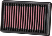 K & N OE Replacement High-Flow Air Filter for 2013-2024 BMW Black Red