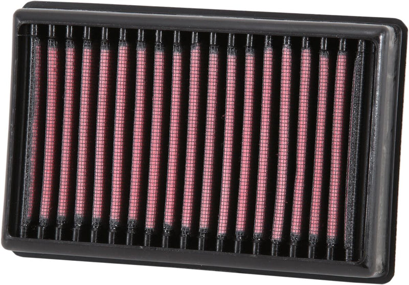 K & N OE Replacement High-Flow Air Filter for 2013-2024 BMW Black Red #BM-1113