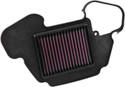 K & N OE Replacement High-Flow Air Filter for 2013-2020 HONDA Black Red