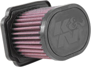 K & N OE Replacement High-Flow Air Filter for 1999-2000, 2014-2026 YAMAHA Black Red