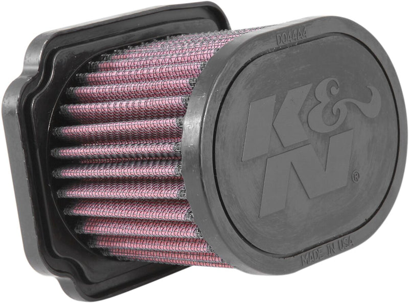 K & N OE Replacement High-Flow Air Filter for 1999-2000, 2014-2026 YAMAHA Black Red #YA-6814