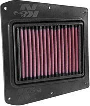 K & N High-Flow Air Filter Black Red
