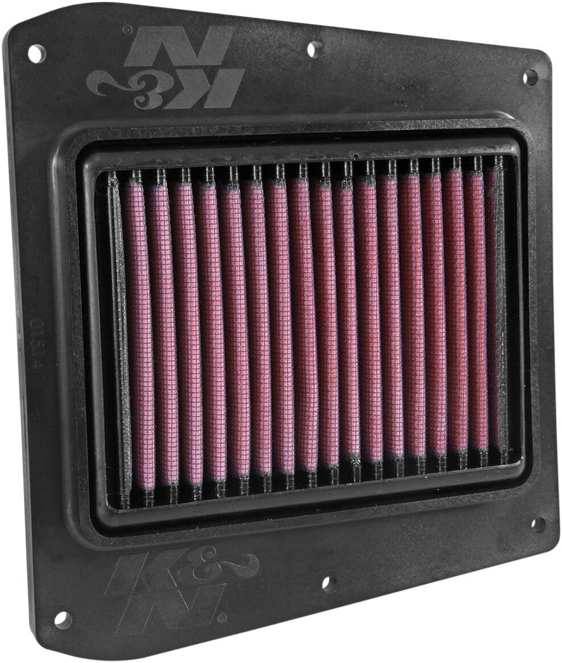 K & N High-Flow Air Filter Black Red #PL-1115