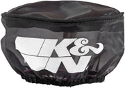 K & N Drycharger Air Filter Wrap Joker Machine Black White Silicone-Treated Polyester