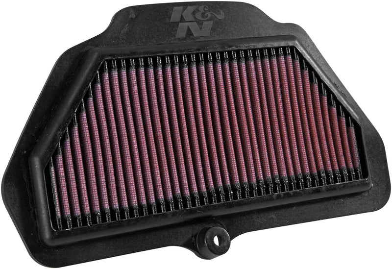 K & N OE Replacement High-Flow Air Filter for 2016-2025 KAWASAKI ZX-10 R Black Red #KA-1016