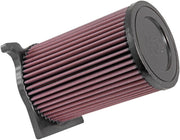 K & N High-Flow Air Filter for 2007, 2009-2025 YAMAHA YFM 700 Black Red #YA-7016
