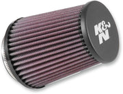 K & N Replacement Air Filter for Aircharger® Intake System Black Red Clamp-On #RE-5286