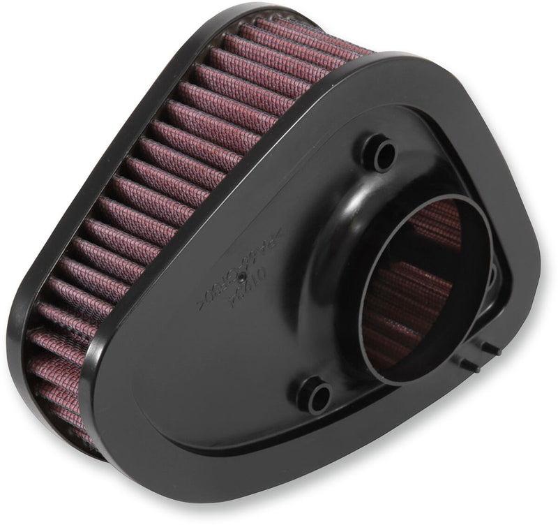 K & N Replacement High-Flow Air Filter for 2015-2025 Harley-Davidson Black Red #HD-1717