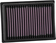 K & N OE Replacement High-Flow Air Filter Black Red