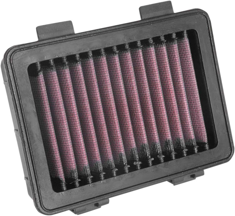 K & N OE Replacement High-Flow Air Filter Black Red #KT-1217