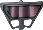 K & N OE Replacement High-Flow Air Filter for 2017-2026 KAWASAKI Black Red Each