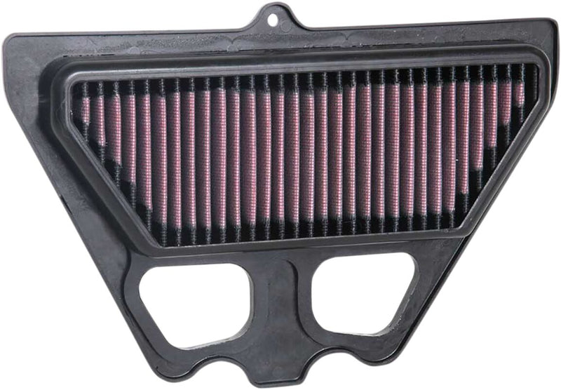 K & N OE Replacement High-Flow Air Filter for 2017-2026 KAWASAKI Black Red #KA-9017