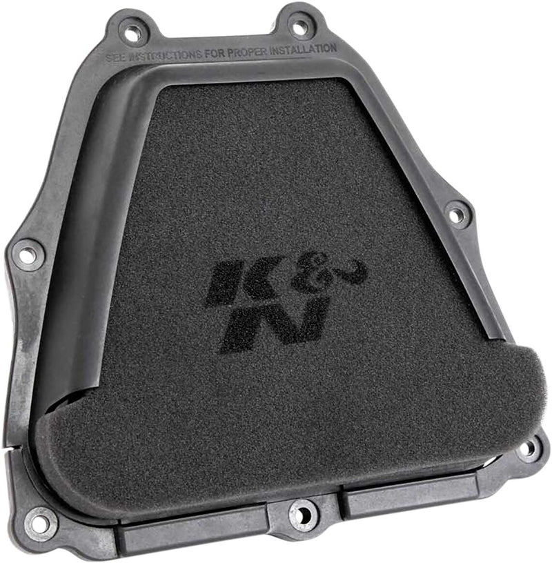 K & N Xstream Series Motocross High-Flow Air Filter for 2015-2023 YAMAHA Black Red #YA-4518XD