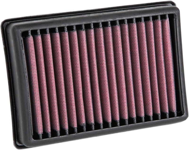 K & N OE Replacement High-Flow Air Filter for 2013-2024 MOTO GUZZI Black Red