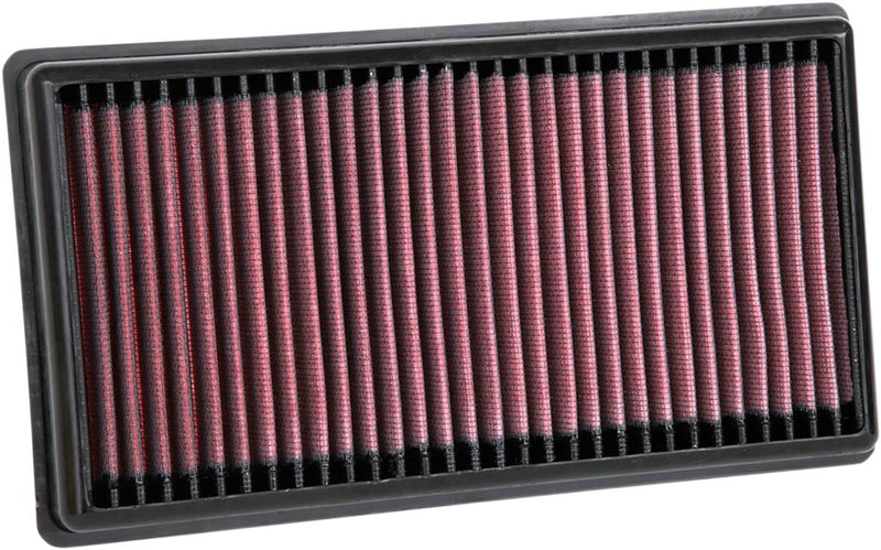 K & N OE Replacement High-Flow Air Filter for 2019-2026 BMW Black Red #BM-1019