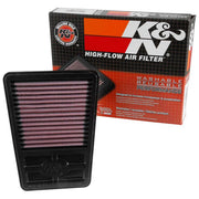 K & N OE Replacement High-Flow Air Filter™ for 2015-2026 KAWASAKI Black Red #KA-2414