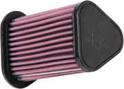 K & N OE Replacement High-Flow Air Filter for 2019-2024 ROYAL ENFIELD Black Red #RO-6518
