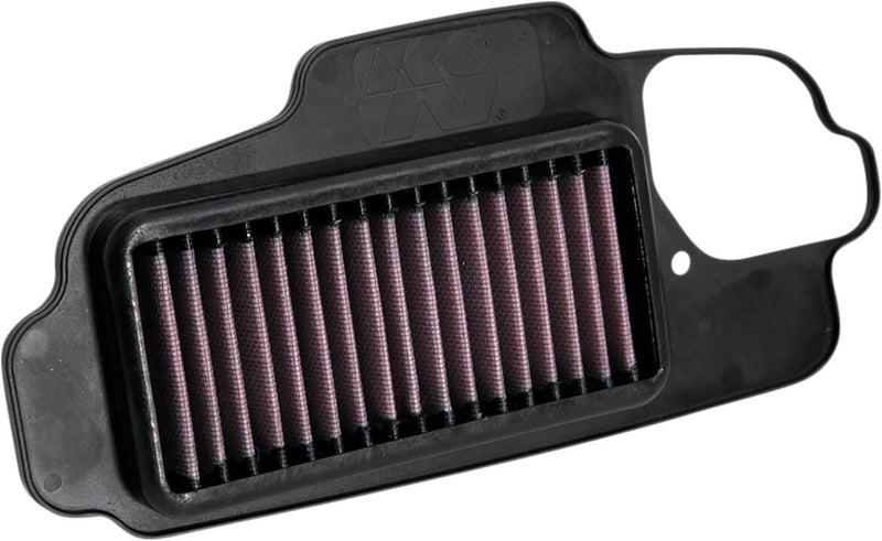 K & N OE Replacement High-Flow Air Filter for 2018-2026 HONDA Z 125 Black Red #HA-1219